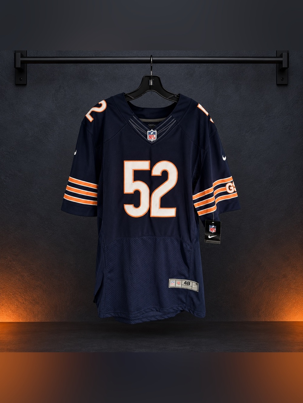 Nike Khalil Mack #52 Chicago Bears On Field Jersey Men 48 XL NWT